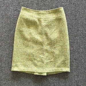 Loft Wool Textured Skirt